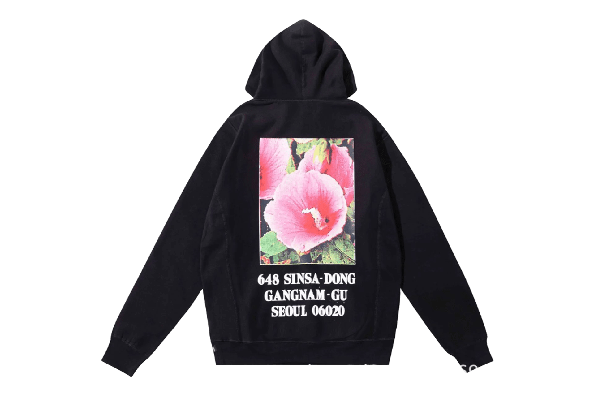 Supreme Black Hoodie: 90s Streetwear, Unisex Cotton