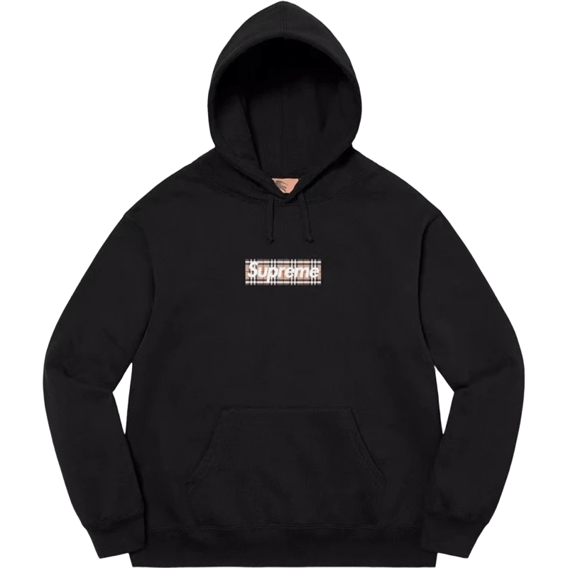 Supreme Black Hoodie: Classic 90s Streetwear, Unisex & Cozy