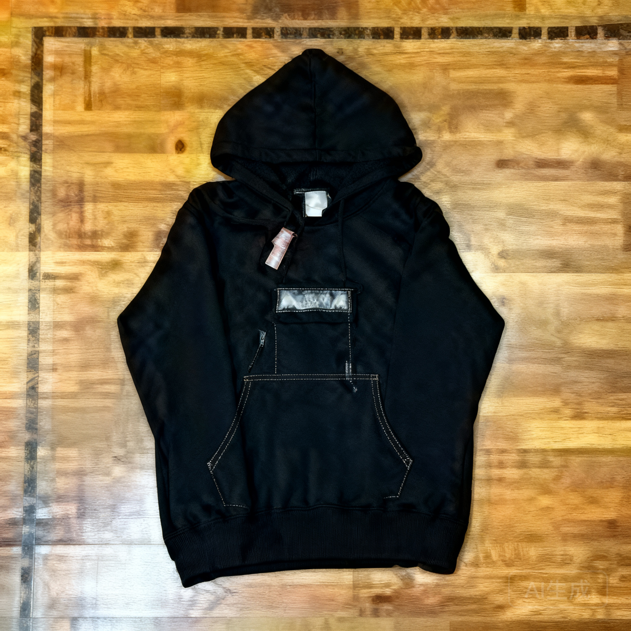 SUPREME Black Logo Streetwear Unisex 90s Style