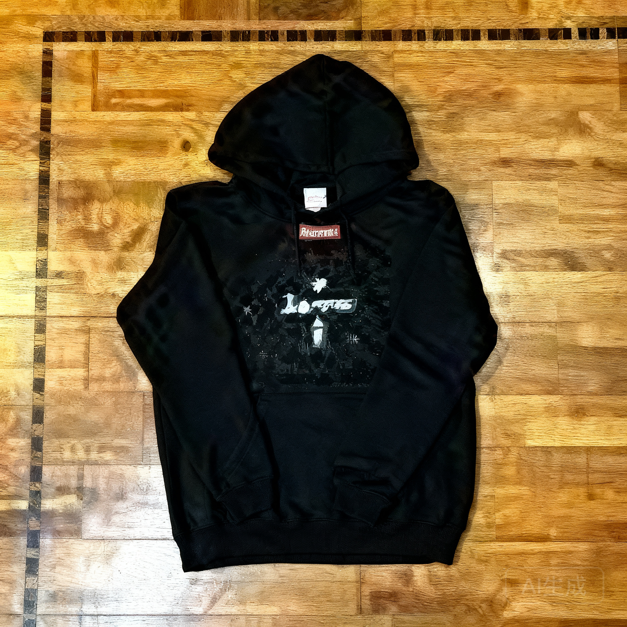 Supreme Classic Black Box Logo 90s Streetwear Unisex Hoodie