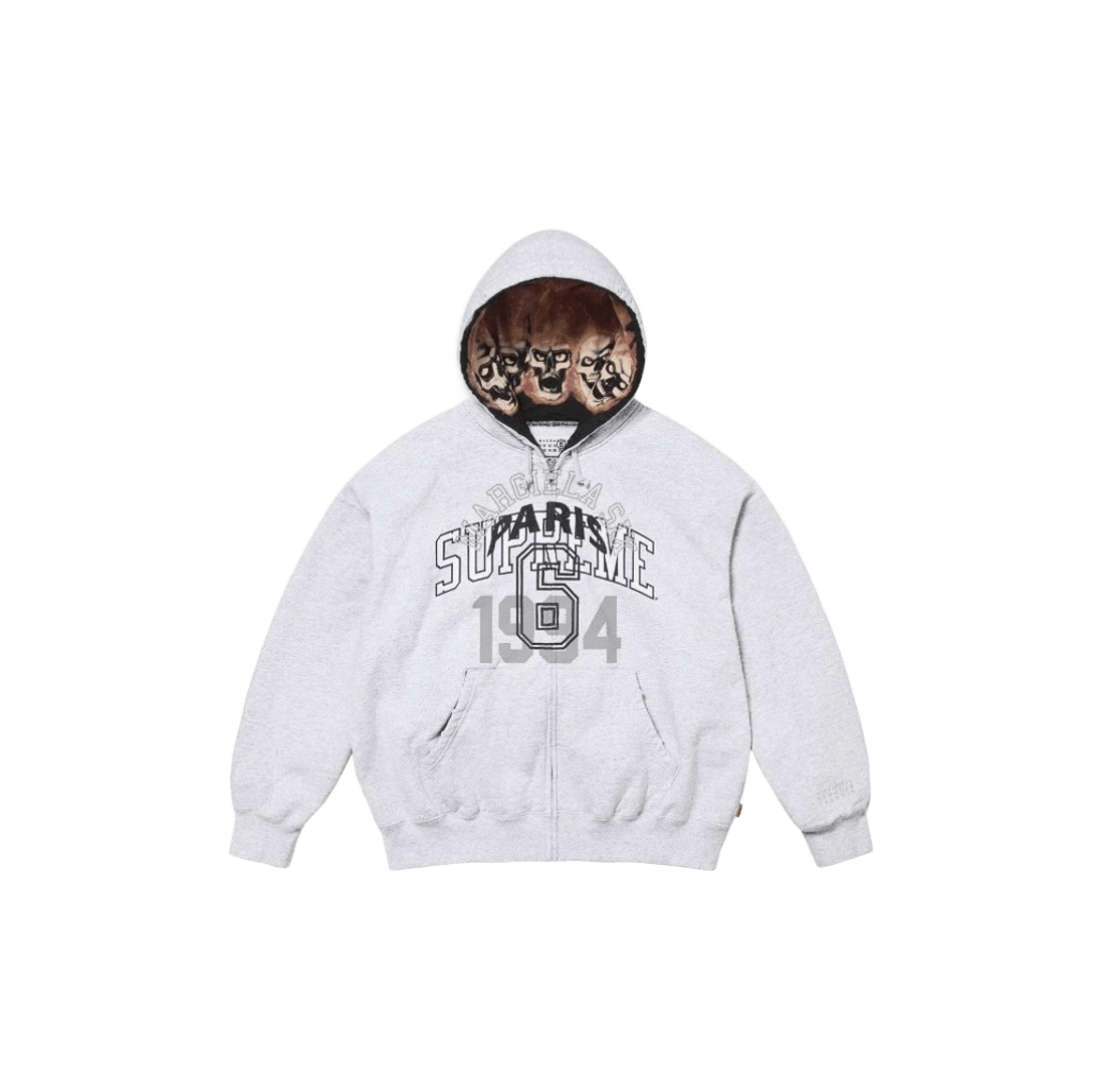 Supreme Classic Gray Hoodie: Unisex Cotton Streetwear