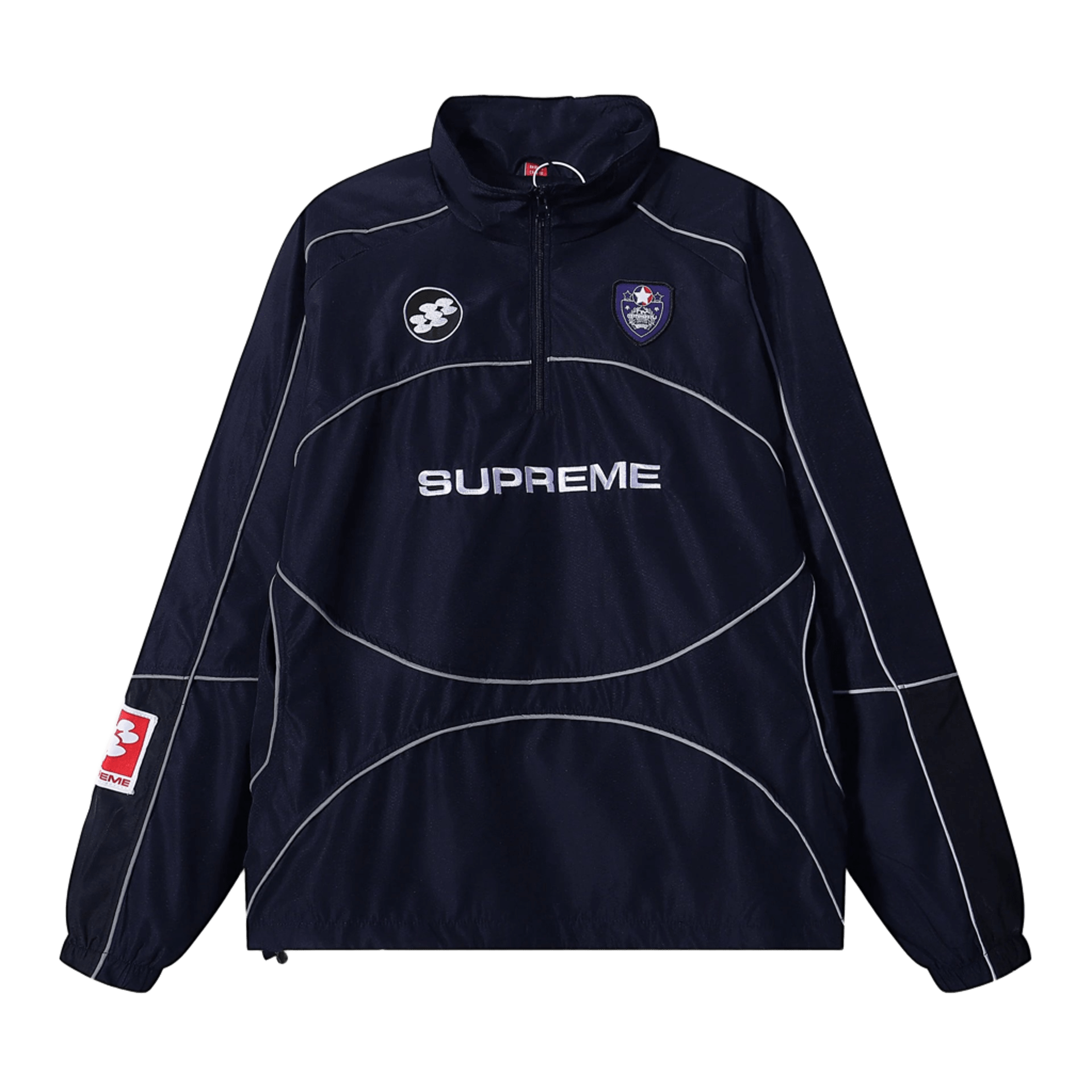 Supreme Deep Blue Windproof Jacket: Urban Streetwear