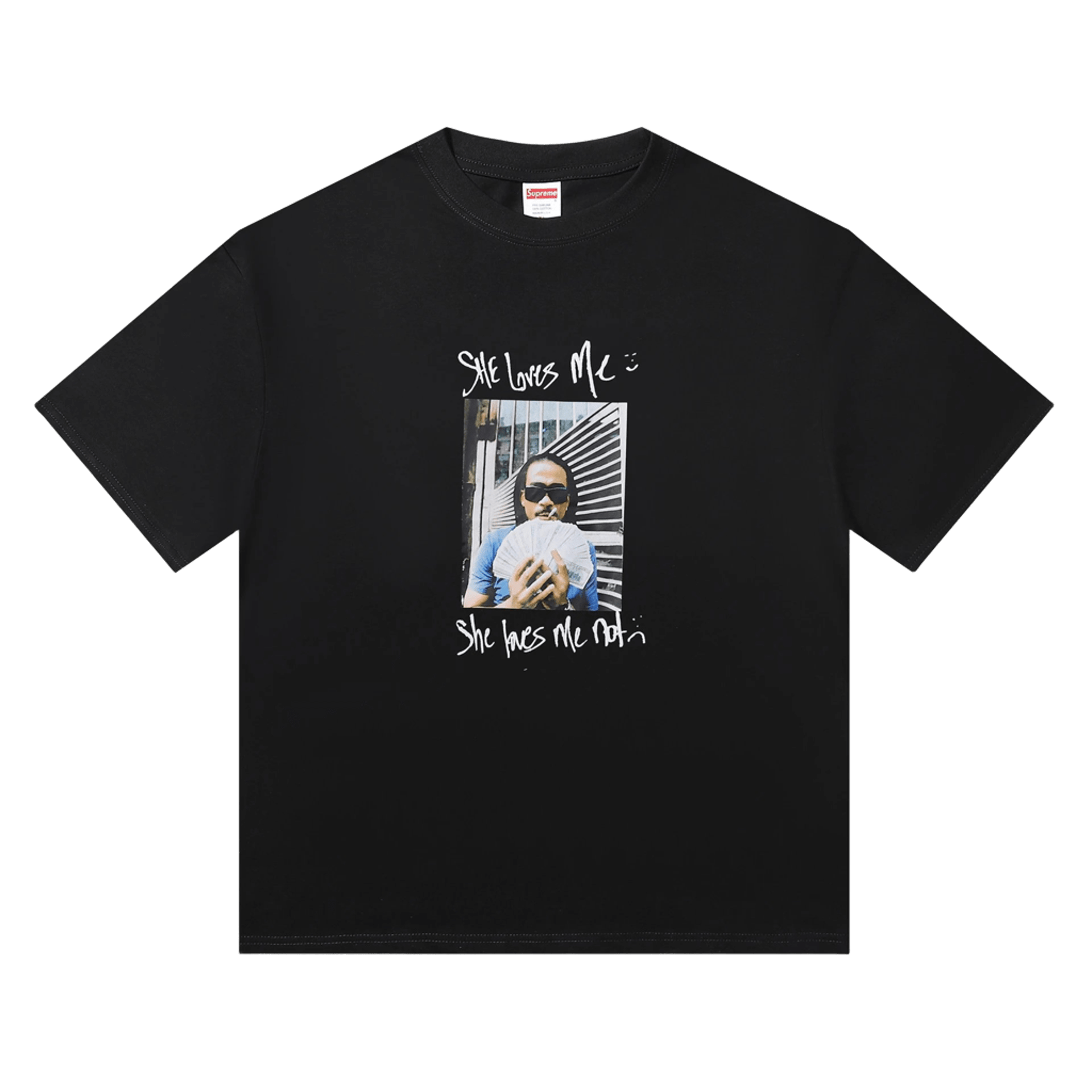 Supreme She Loves Me Black Portrait Tee - Unisex Streetwear