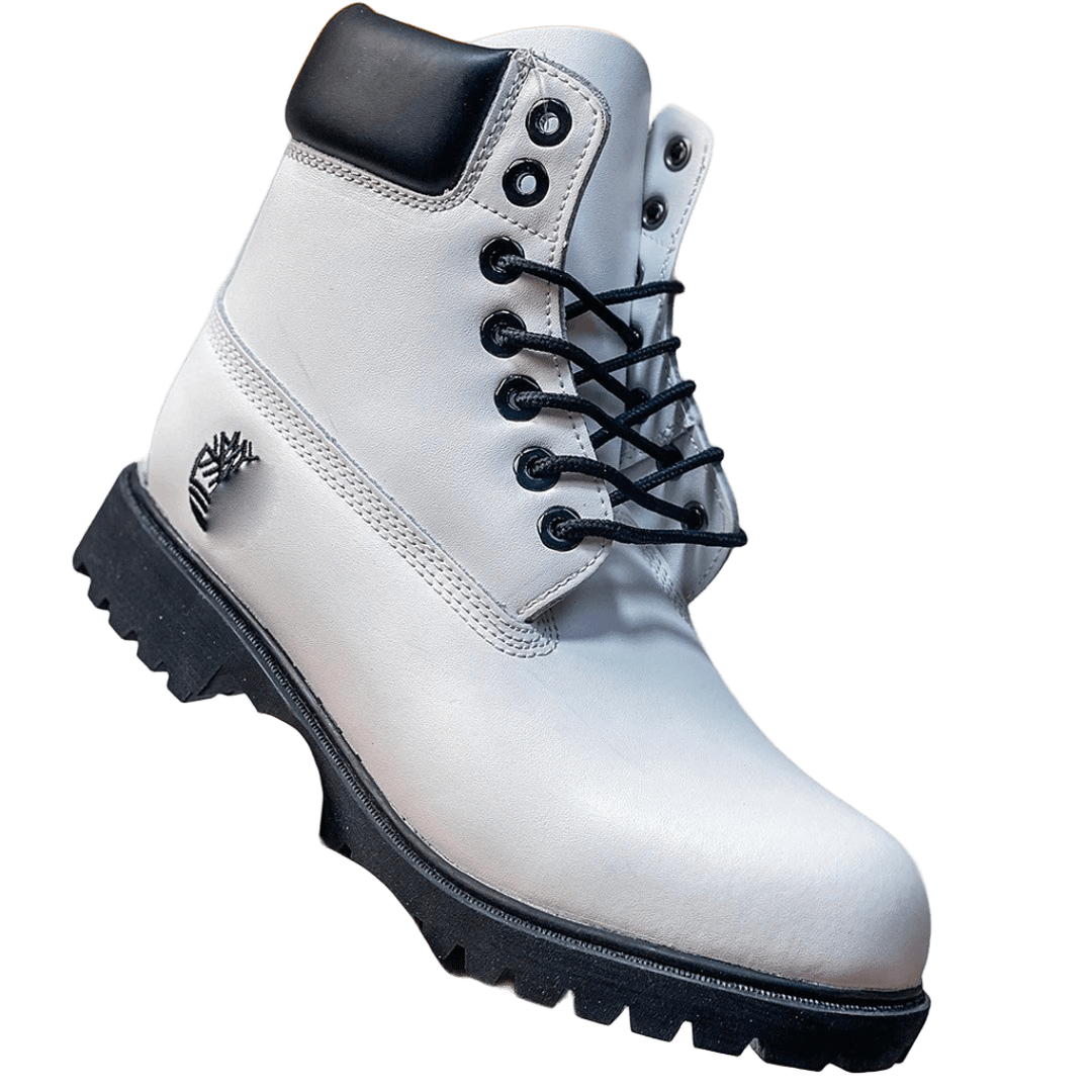 Timberland White Classic Work Boots | Unisex Leather