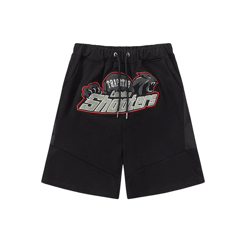 Trapstar Black Basketball Shorts: Street Style & Comfort