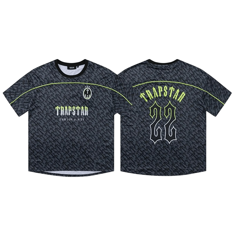 Trapstar Dark Grey Unisex Jersey - Breathable Streetwear