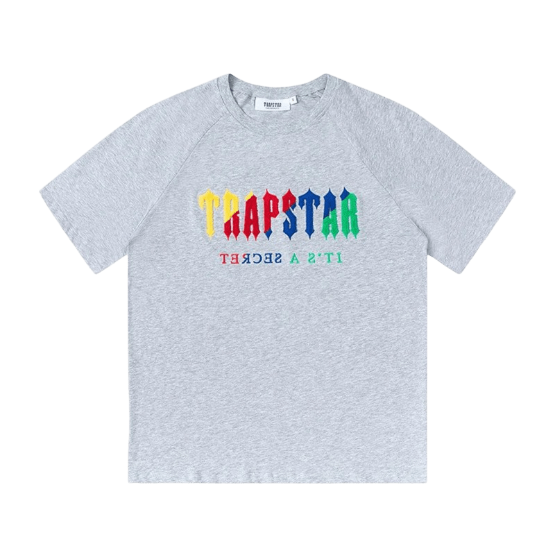 Trapstar Grey T-Shirt: Premium Cotton Unisex Streetwear