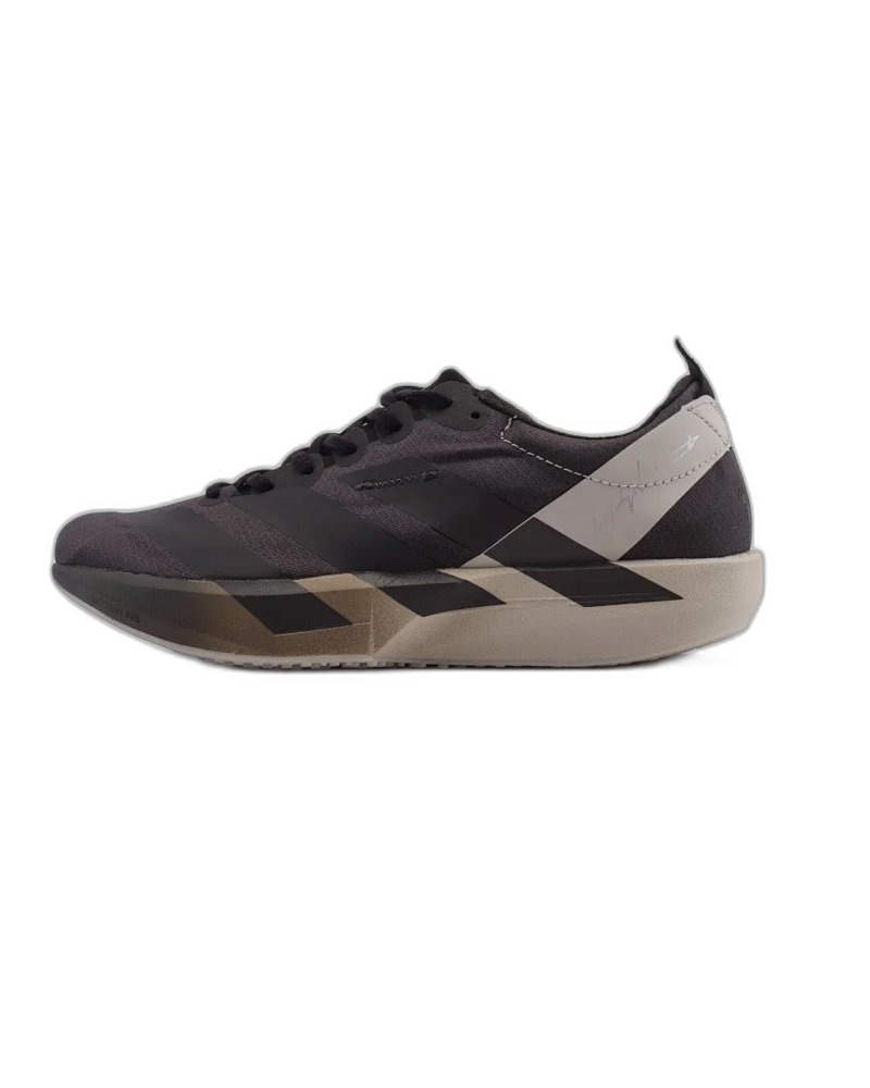 Y-3 Black Cushioned Knit Sneakers: Unisex Avant-Garde