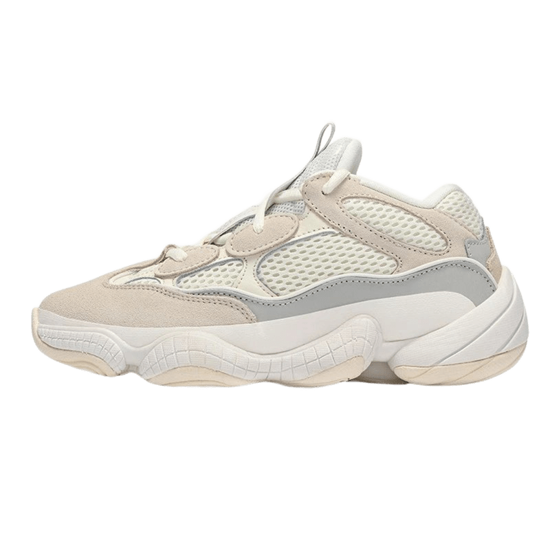 Yeezy Beige Mesh Suede Dad Shoe - Cushioned