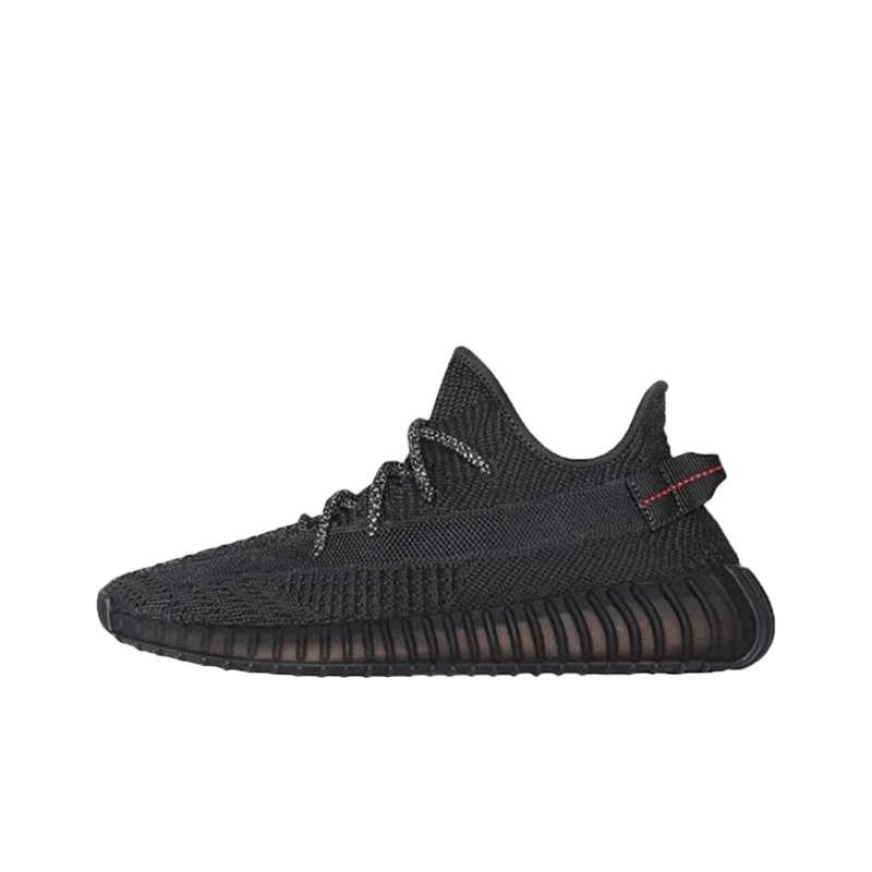 Yeezy Black Knit Cushioned Sneakers | Unisex Streetwear