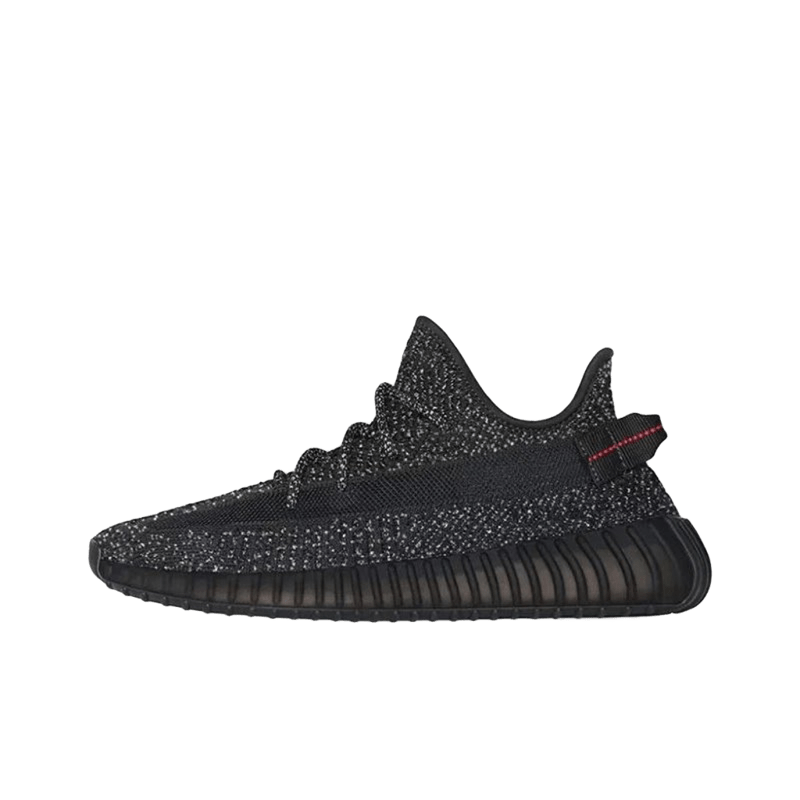 Yeezy Boost Black Knit Sneakers - Unisex Cushioned