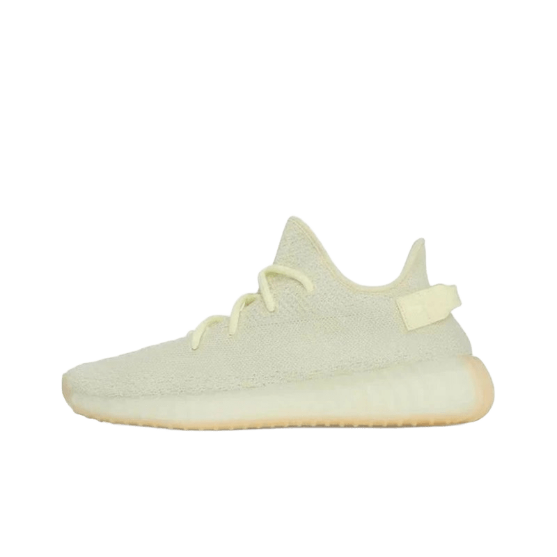 Yeezy Cream White Knit Sock Sneakers, Unisex Streetwear
